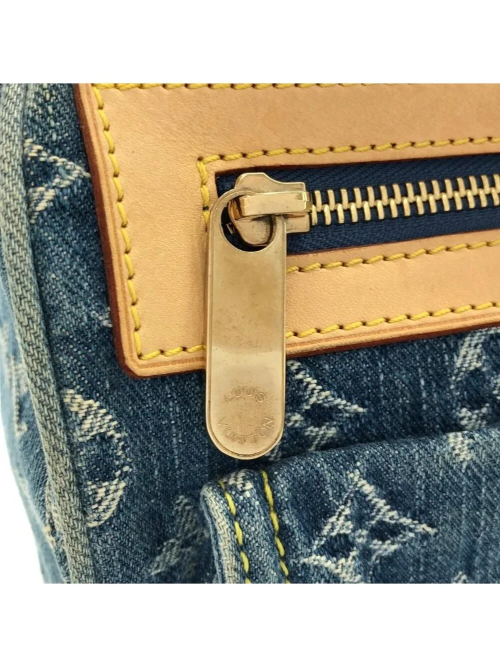 Louis Vuitton Monogram Denim Neo Speedy Boston Bag